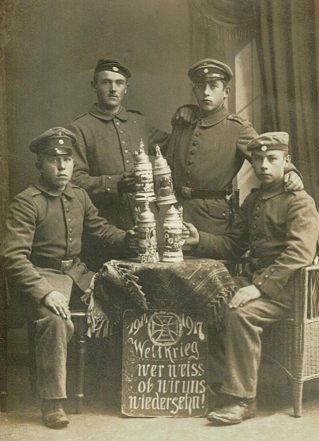 Soldaten des I. Weltkriegs